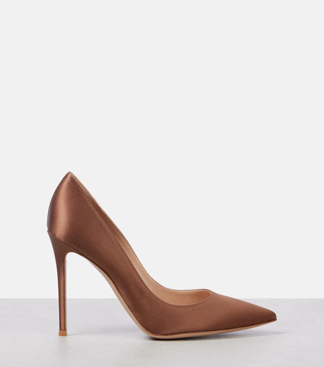 Gianvito Rossi - Gianvito 105 saten topuklu ayakkabı