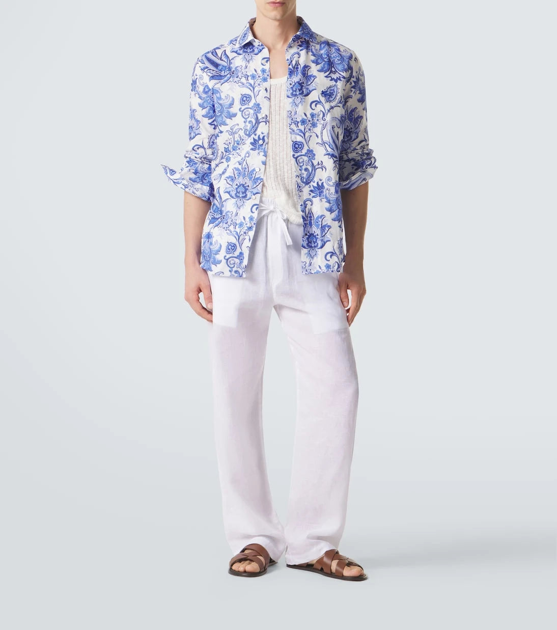 Etro - Roma paisley linen shirt