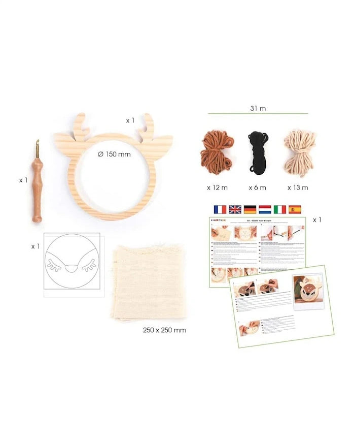 Graine Creative Punch Needle Doe Kit Nakış Seti