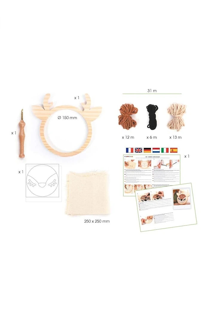 Graine Creative Punch Needle Doe Kit Nakış Seti