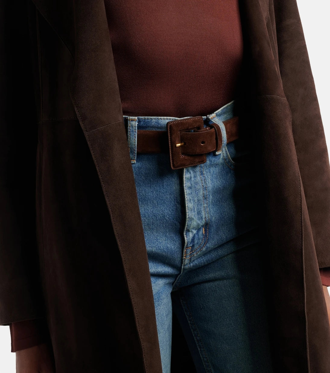 Nour Hammour - Soma suede belt