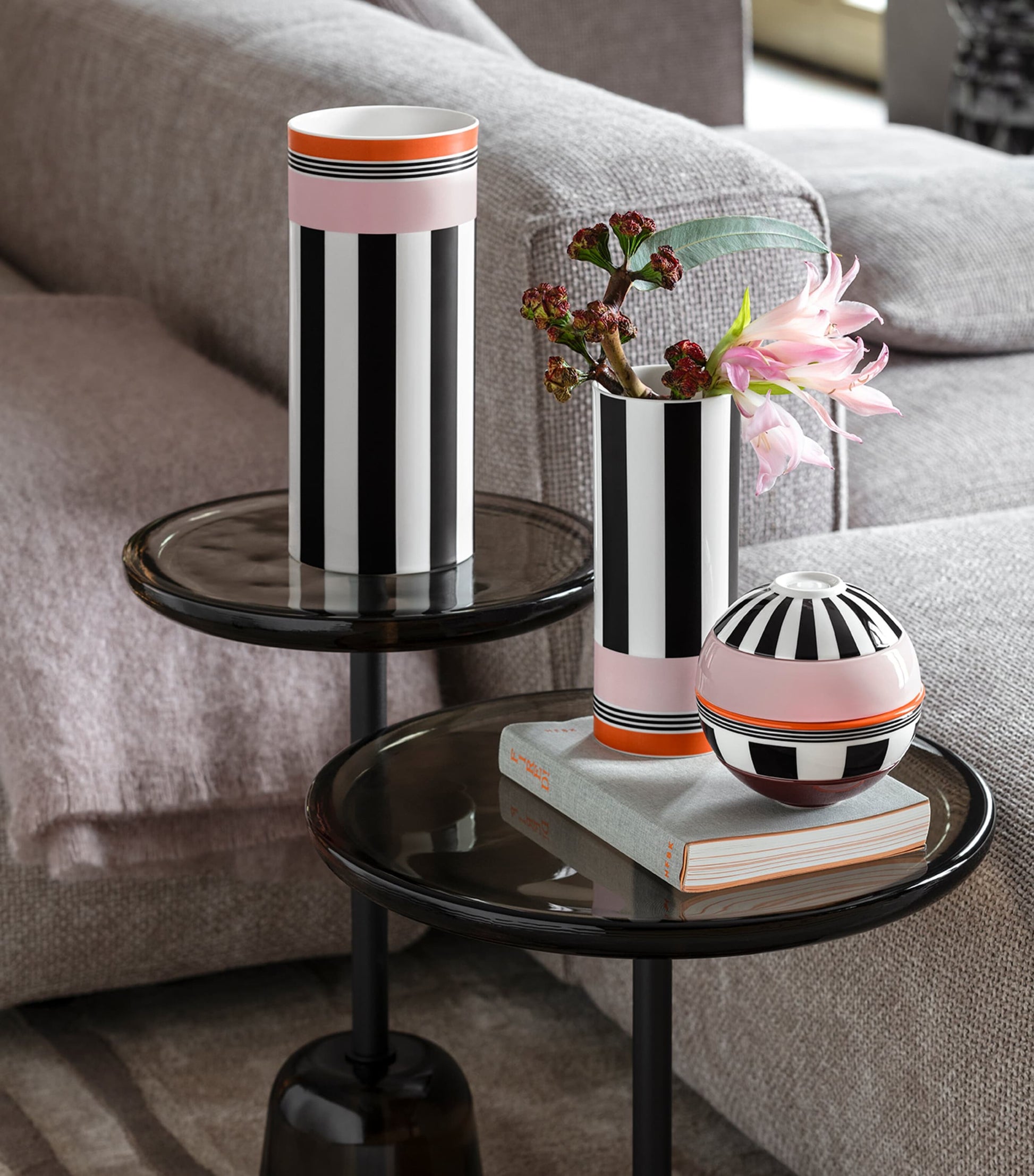 Porcelain Memphis Vase (24cm)