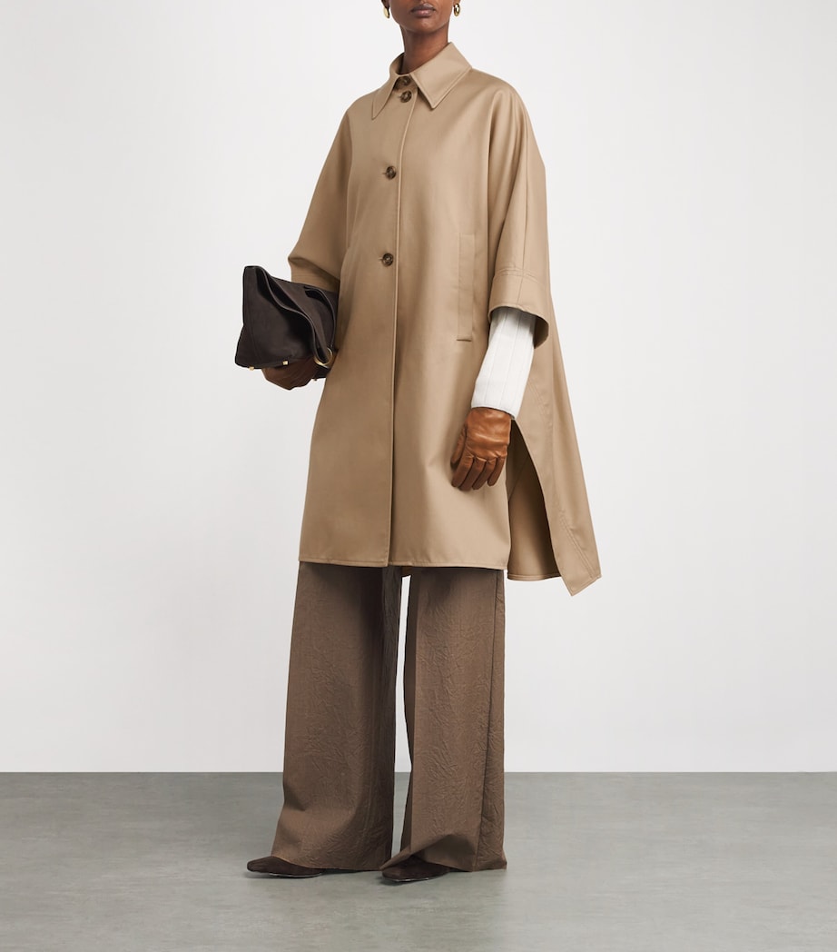 Cape Trench Coat SAND