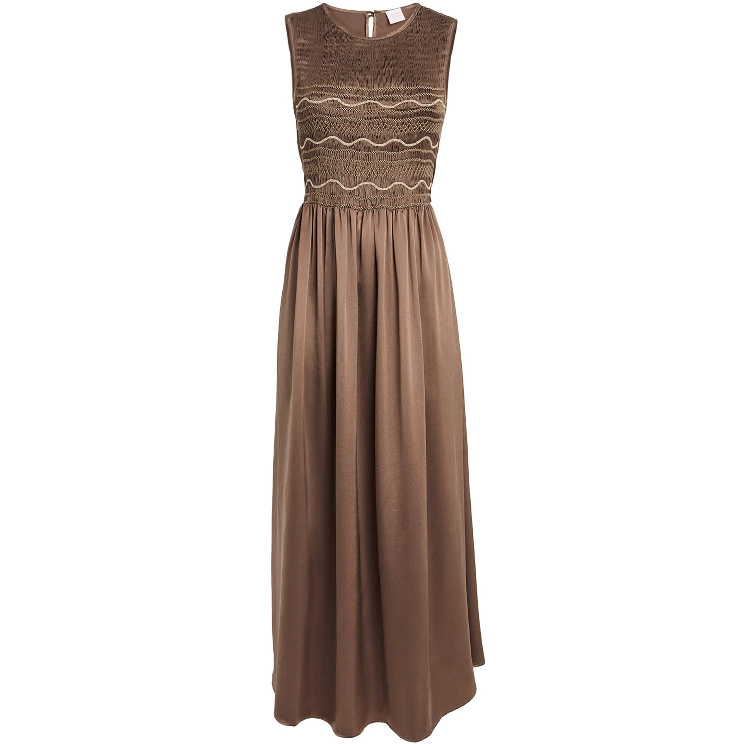 Loretta Caponi Silk Gioia Midi Dress