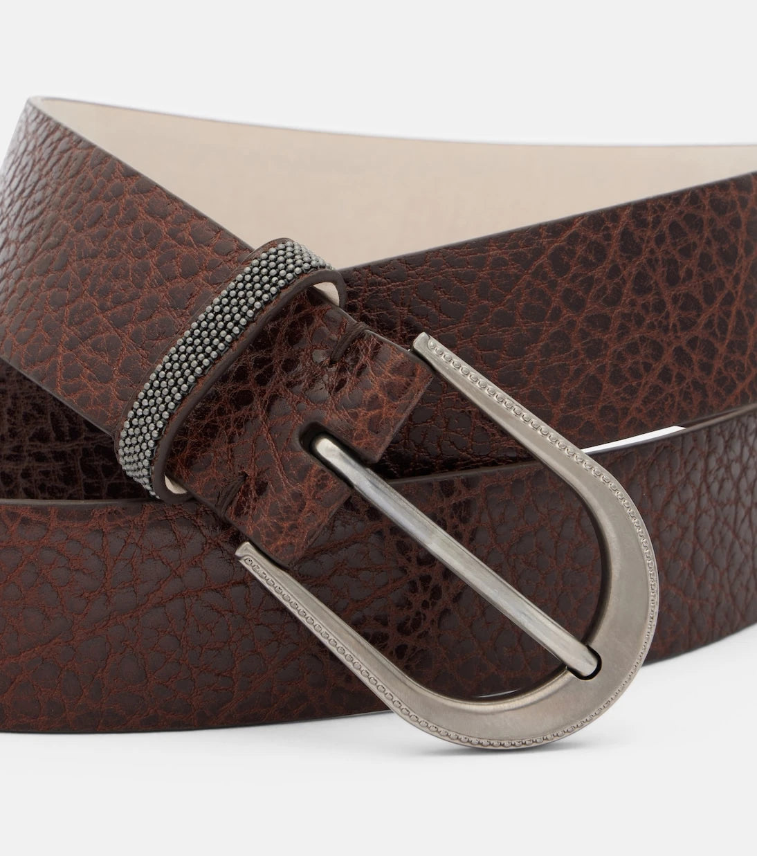 Brunello Cucinelli - Monili leather belt