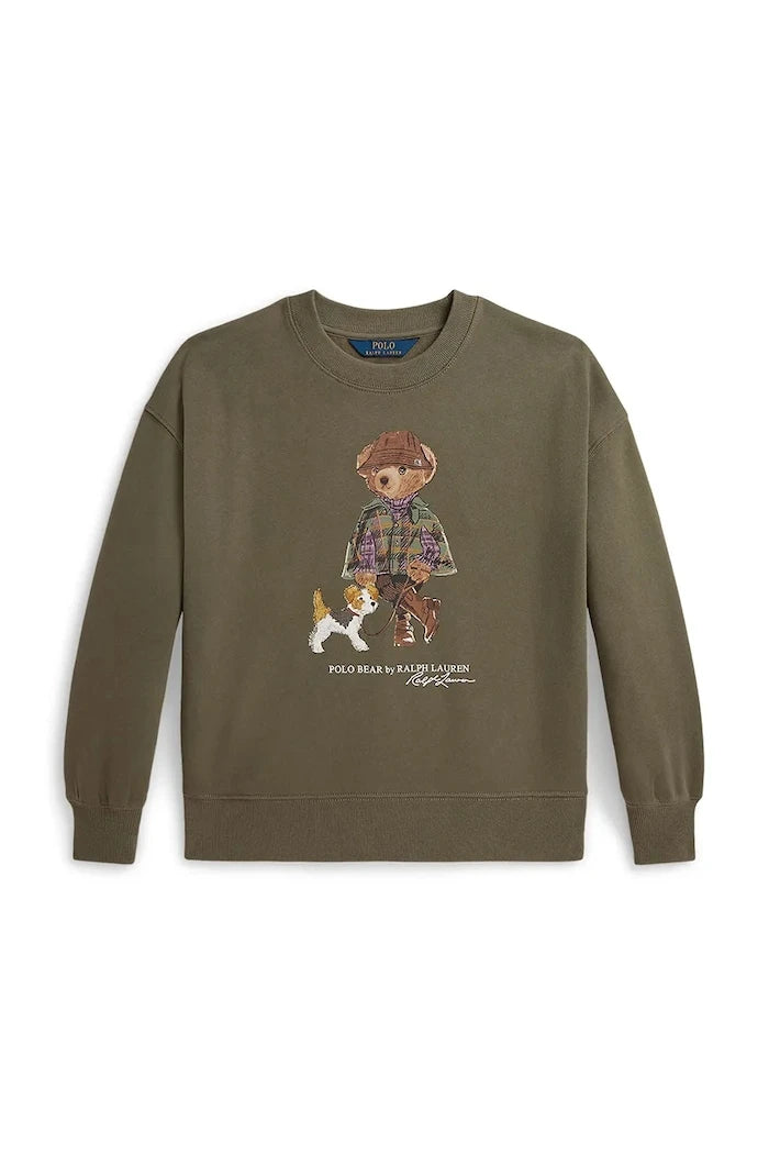 Pamuklu çocuk sweatshirt