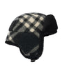 Wool Check Trapper Hat