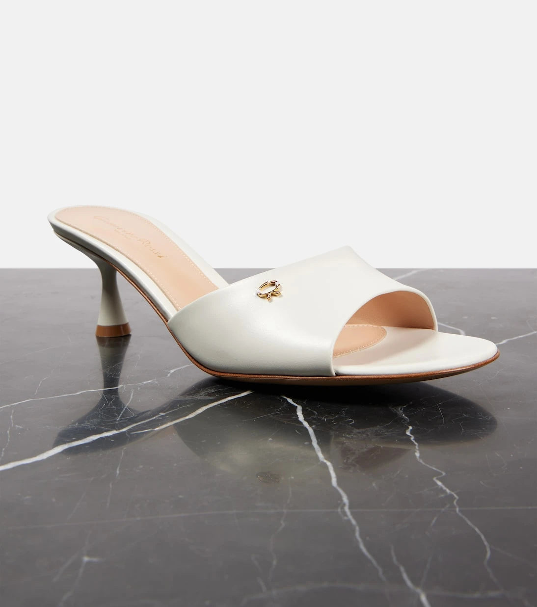 Gianvito Rossi - 55 leather mules