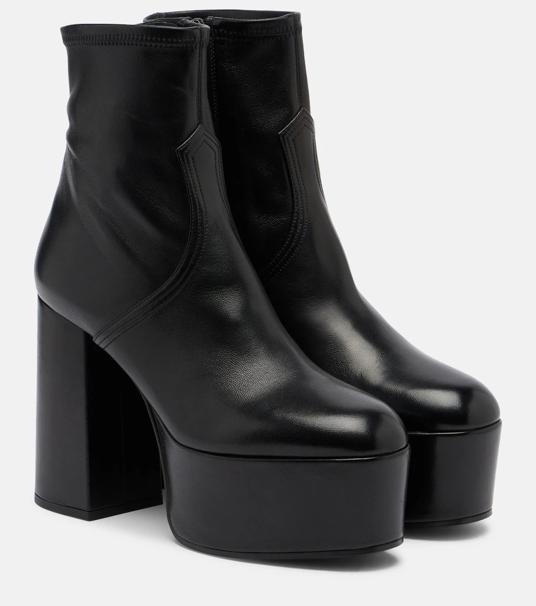 Valentino Garavani - Fawcette leather platform ankle boots