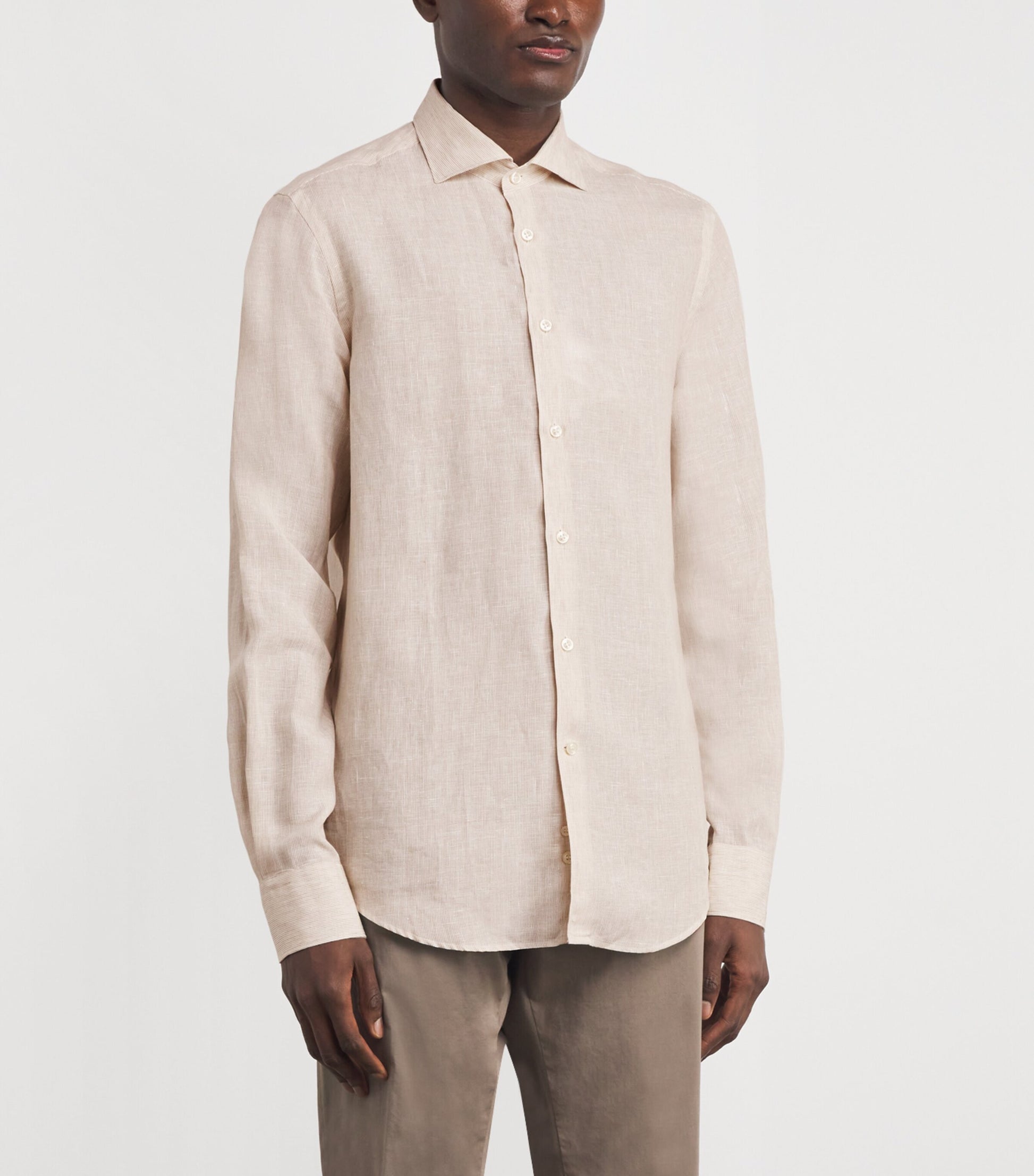 Paul & Shark Linen Stripe Shirt