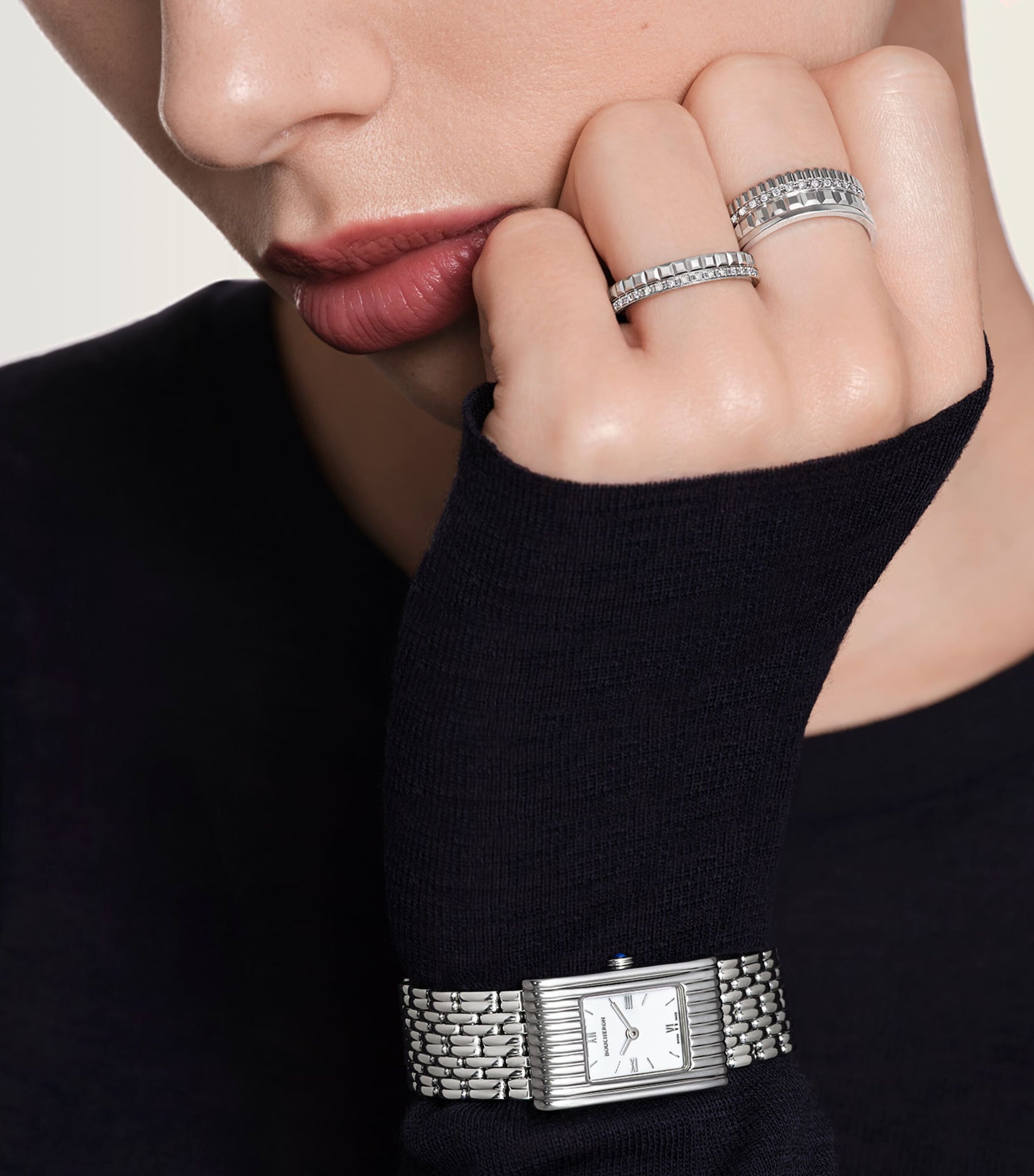 Stainless Steel Reflet Watch 18mm