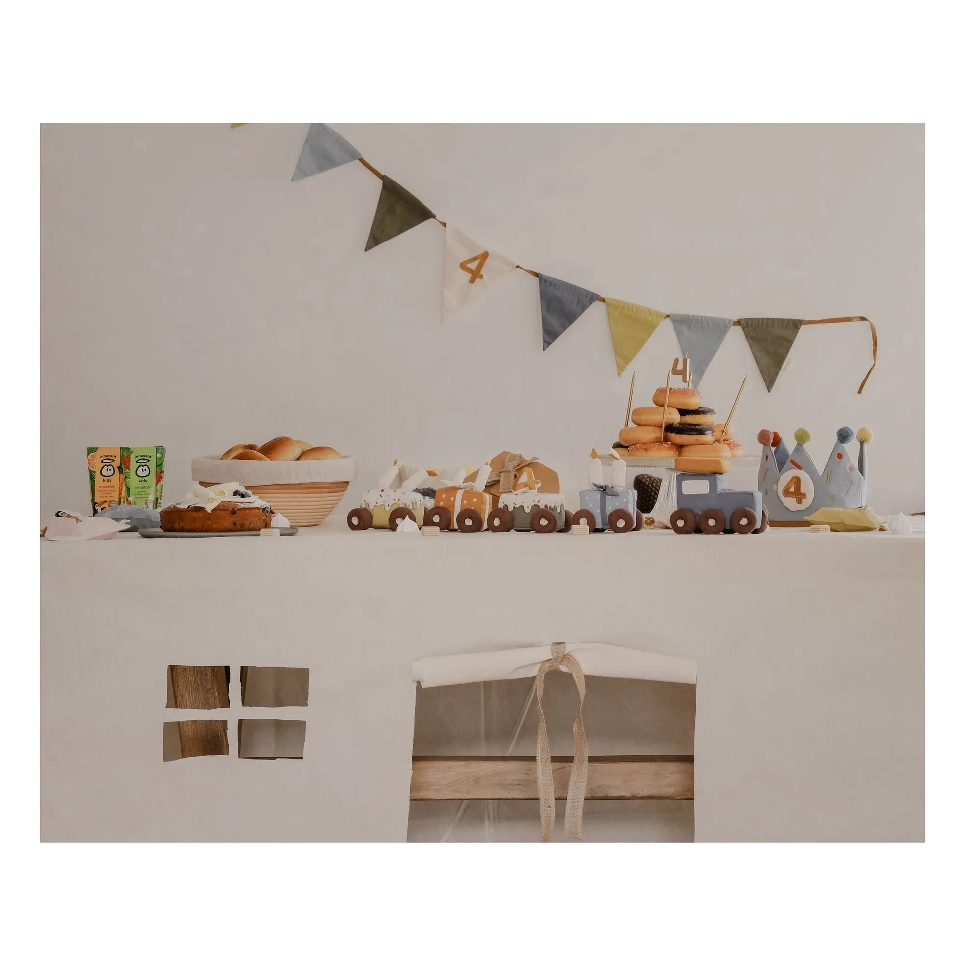 Fabelab - Birthday garland | Blue