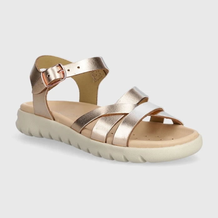 Детски сандали от кожа Geox SANDAL SOLEIMA