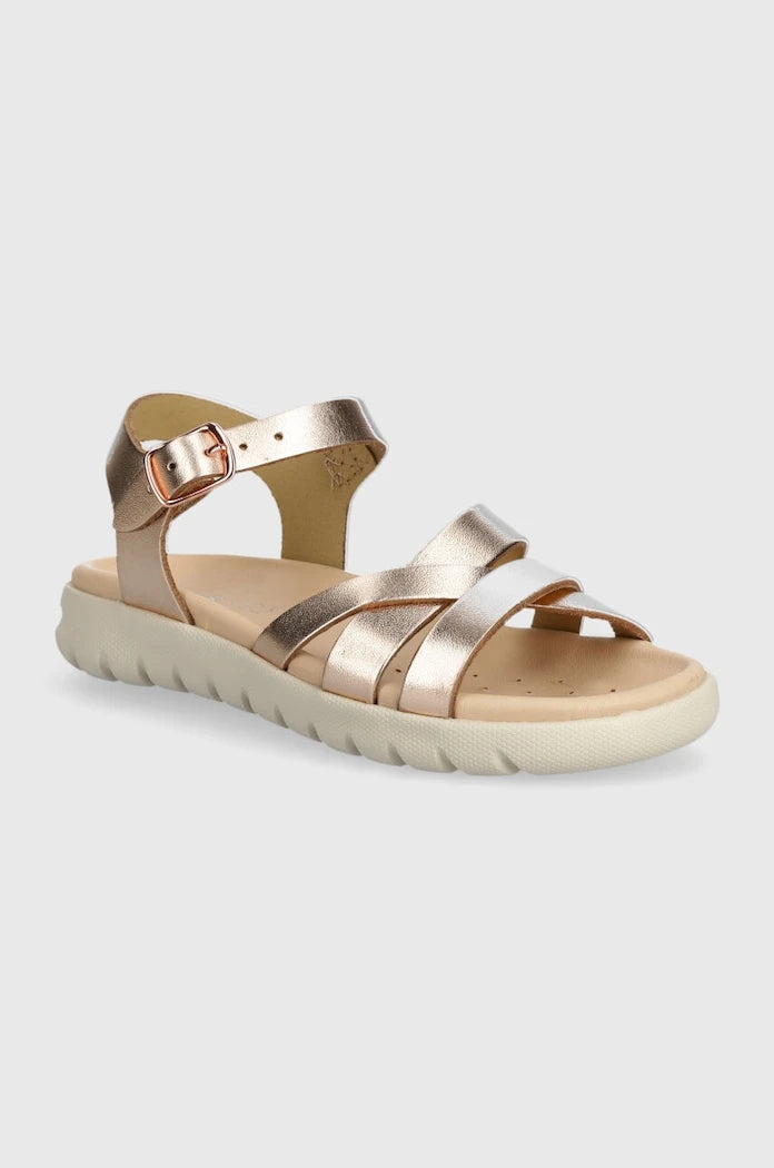 Детски сандали от кожа Geox SANDAL SOLEIMA