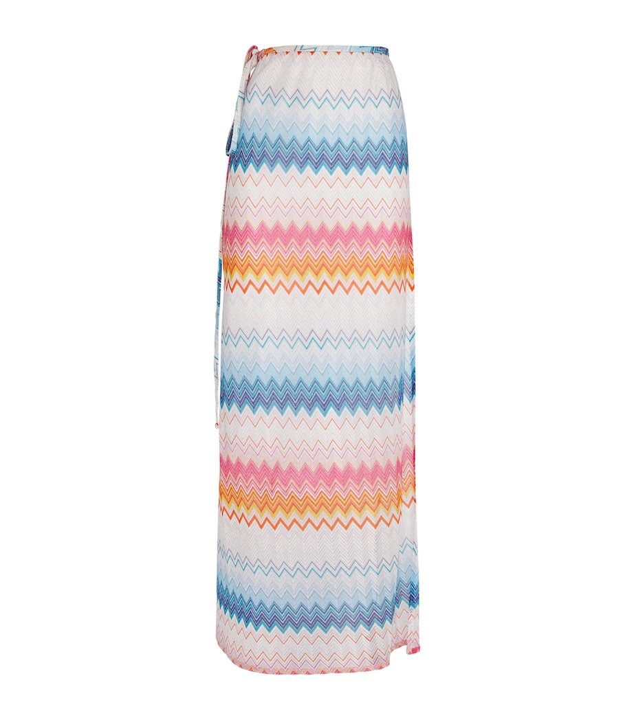 Multi Wrap Cover-Up Maxi Skirt