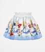 x Disney Cotton Alice in Wonderland Print Skirt (2-12 Years)