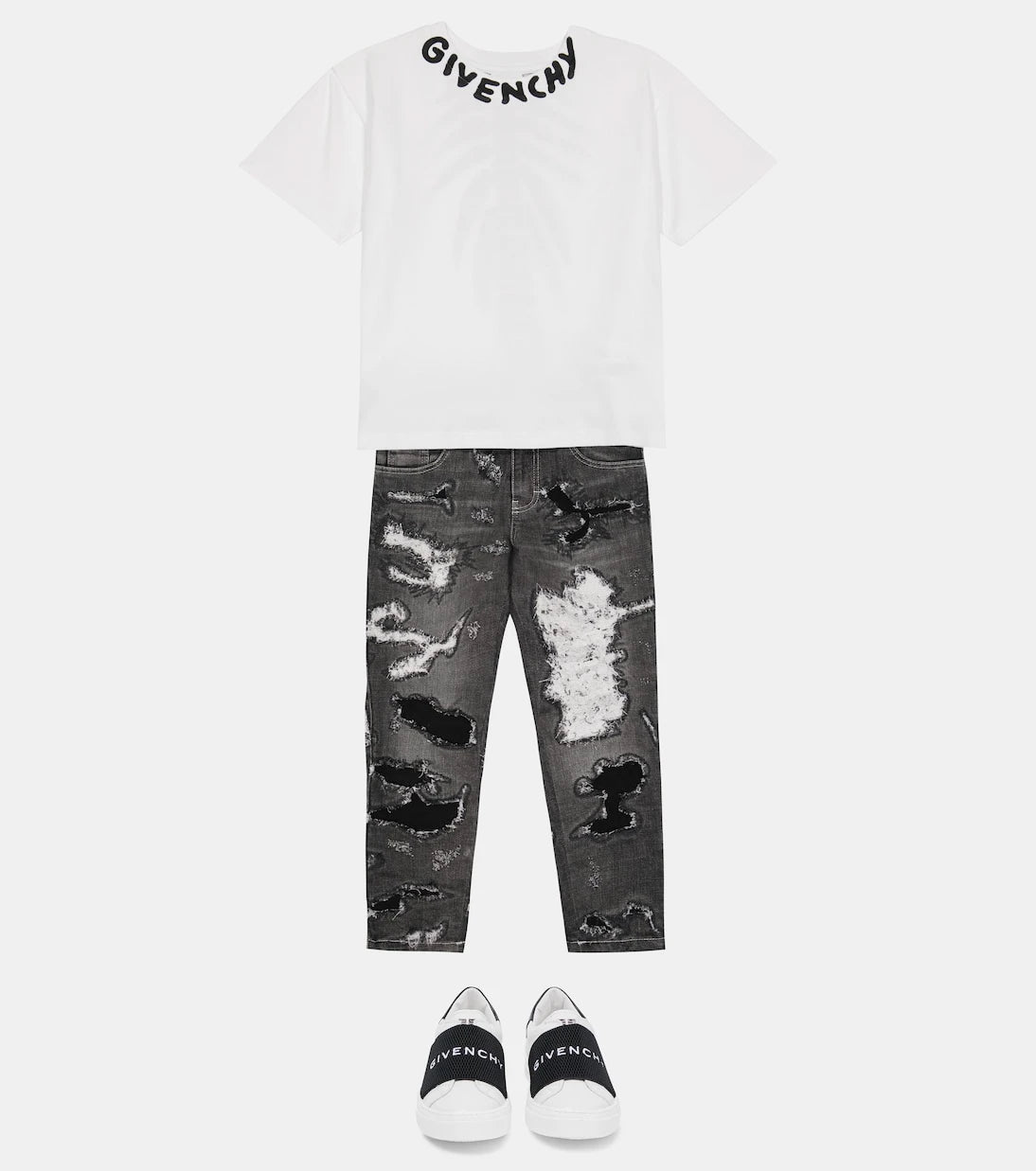 Givenchy Kids - Distressed jeans