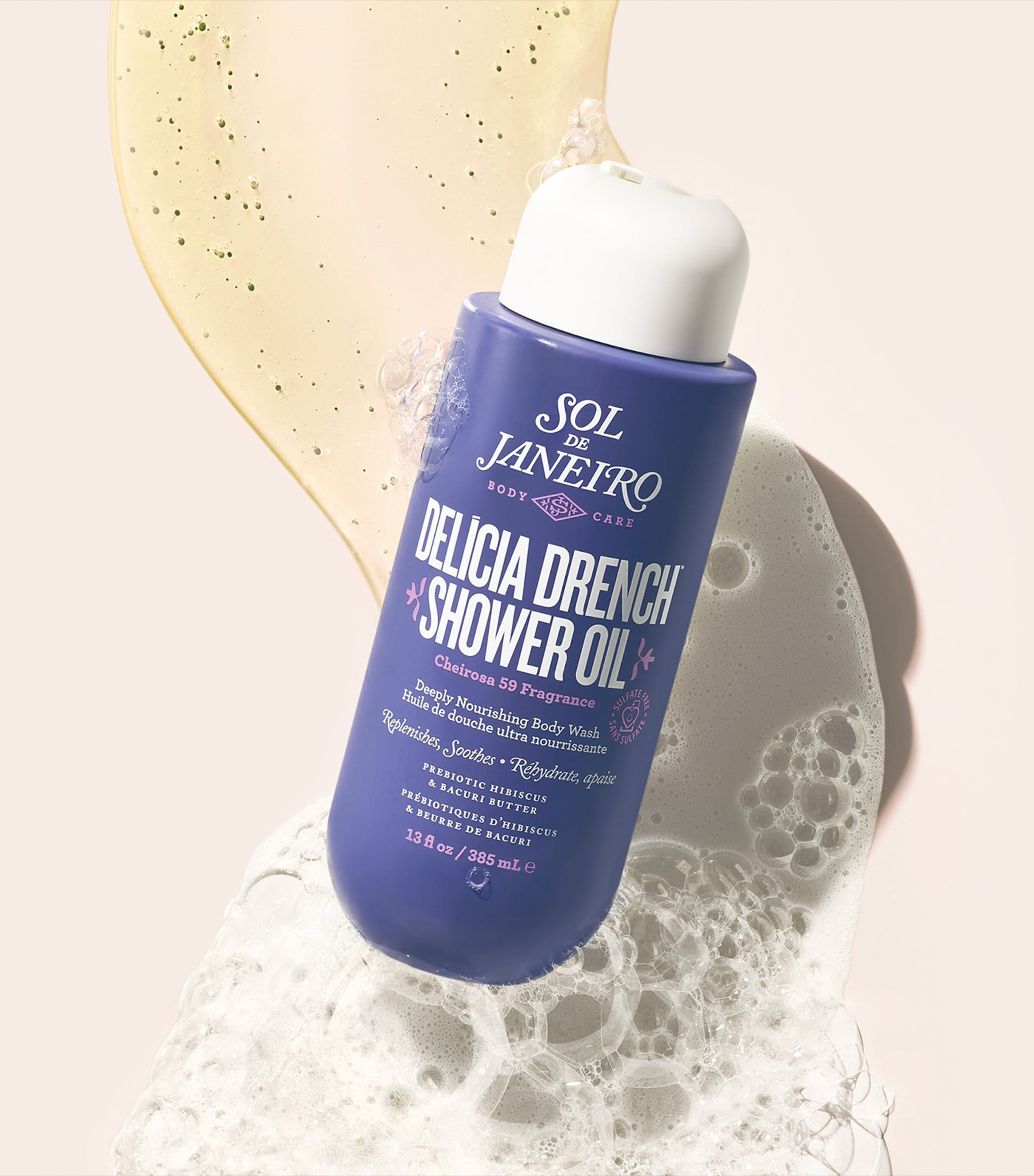 Delícia Drench Shower Oil (385ml)