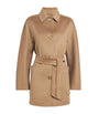 Beige Cashmere Lembi Short Coat