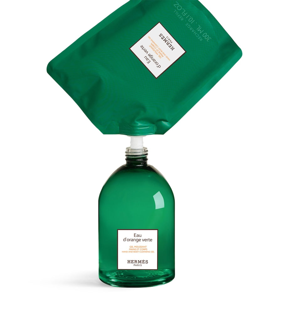 HERMÈS Eau d'Orange Verte Hand and Body Cleansing Gel (300ml) - Refill