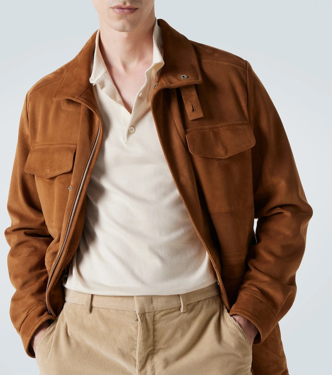 Loro Piana - قميص بولو قطني