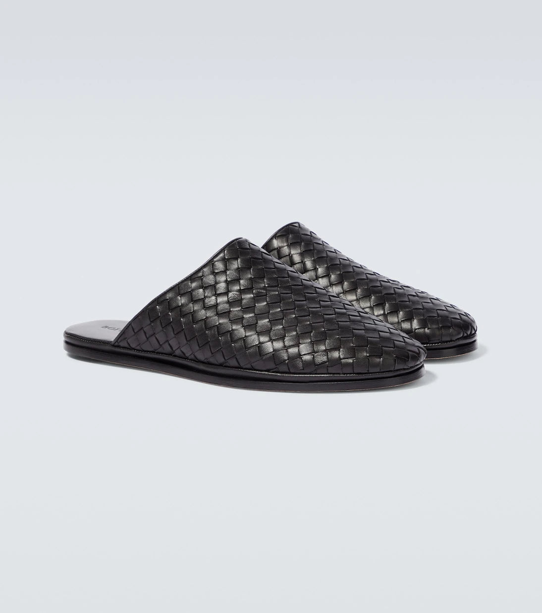 Bottega Veneta - Intrecciato leather slippers