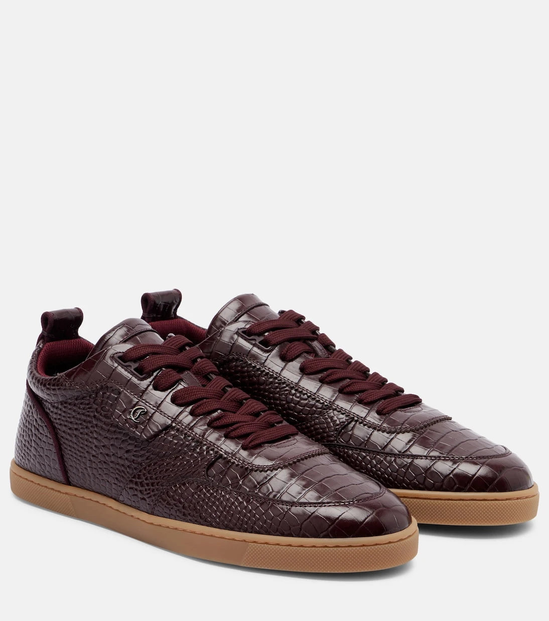 Christian Louboutin - Tutti Rui croc-effect leather sneakers
