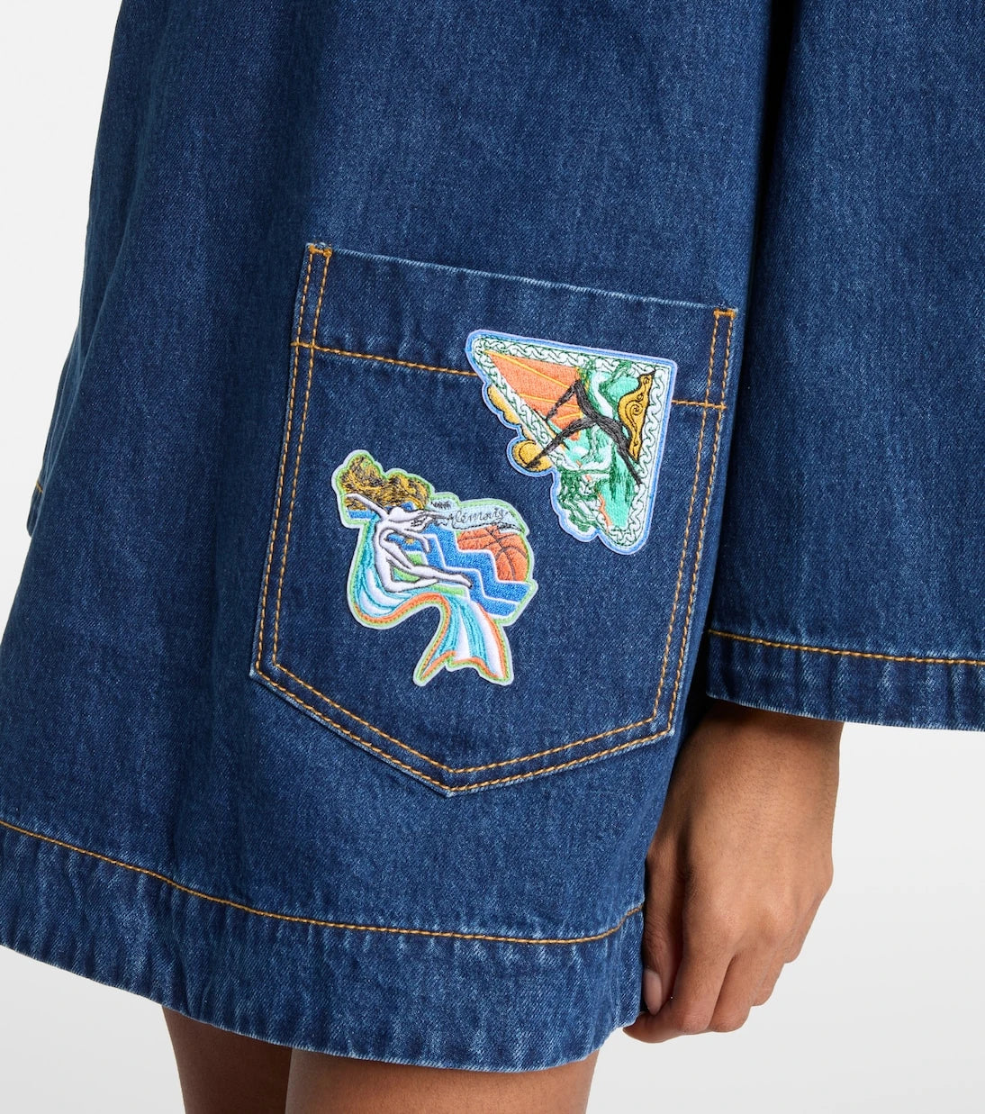 Alémais - Speedy denim minidress