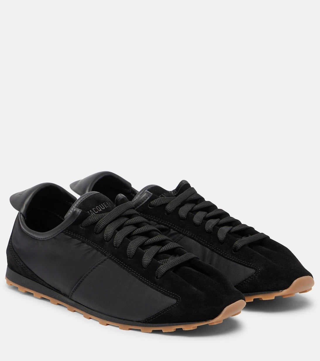 Jacquemus - Tennis suede-trimmed sneakers
