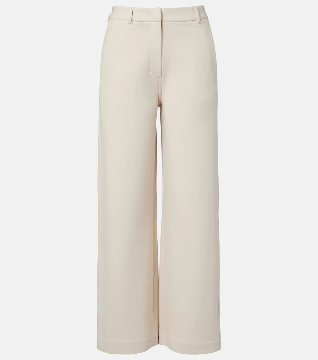 'S Max Mara - Caucaso cotton-blend wide-leg pants