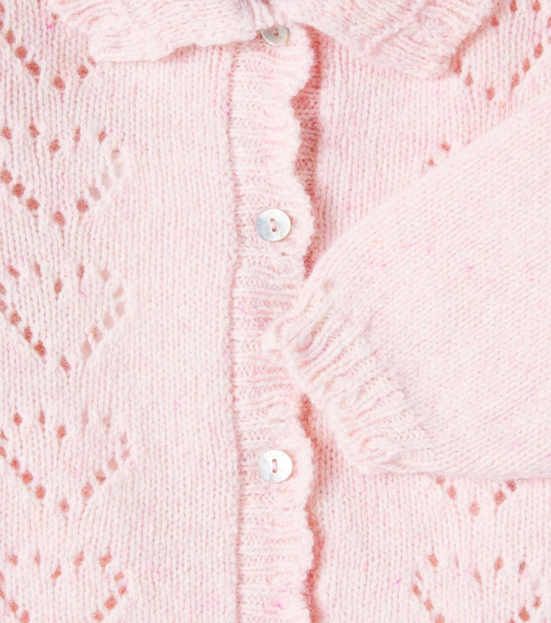Bebe Organic - Baby Monna Baby wool-blend cardigan