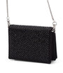 Prada Black Crystal-Embellished Chain Wallet
