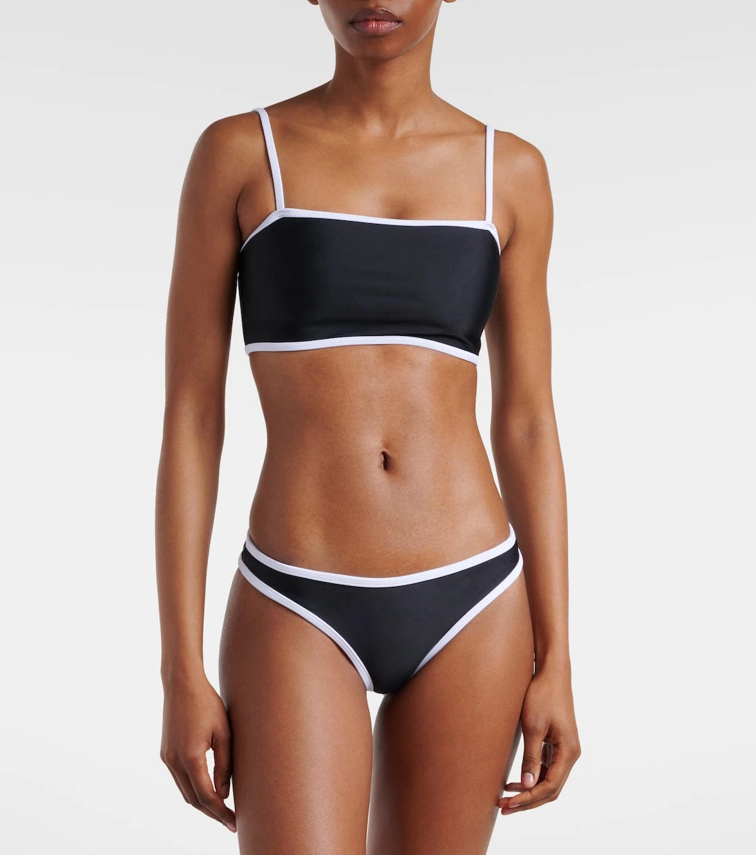 Jade Swim - Striped bikini top