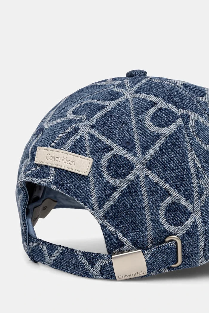 Calvin Klein denim vizörlü şapka
