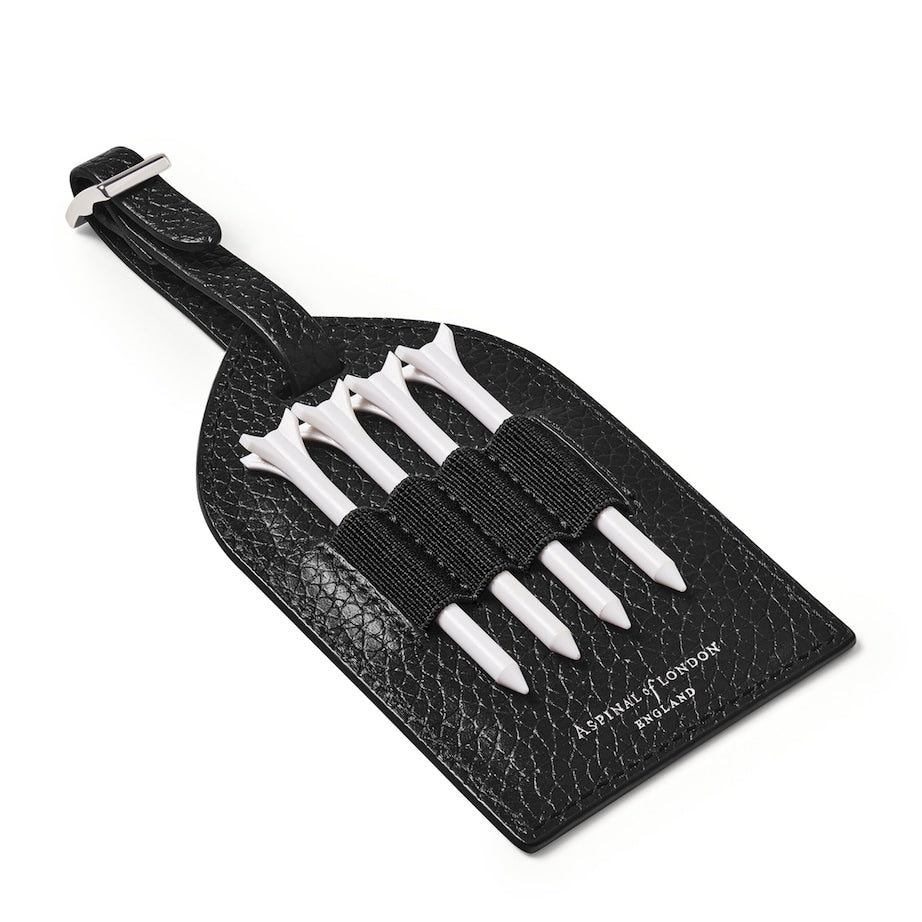 Aspinal Of London Leather Golf Tee Holder