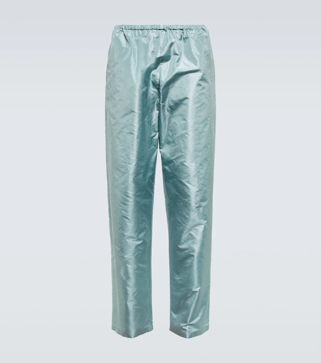 Prada - Silk wide-leg pants