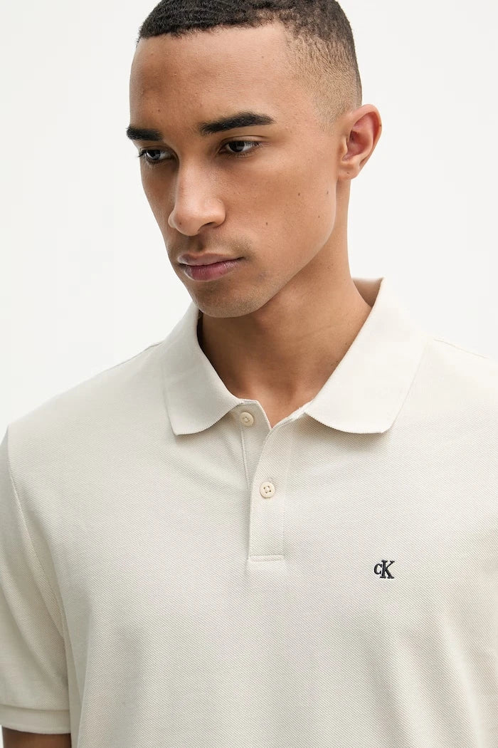 Calvin Klein Jeans erkek pamuklu yaka tişört