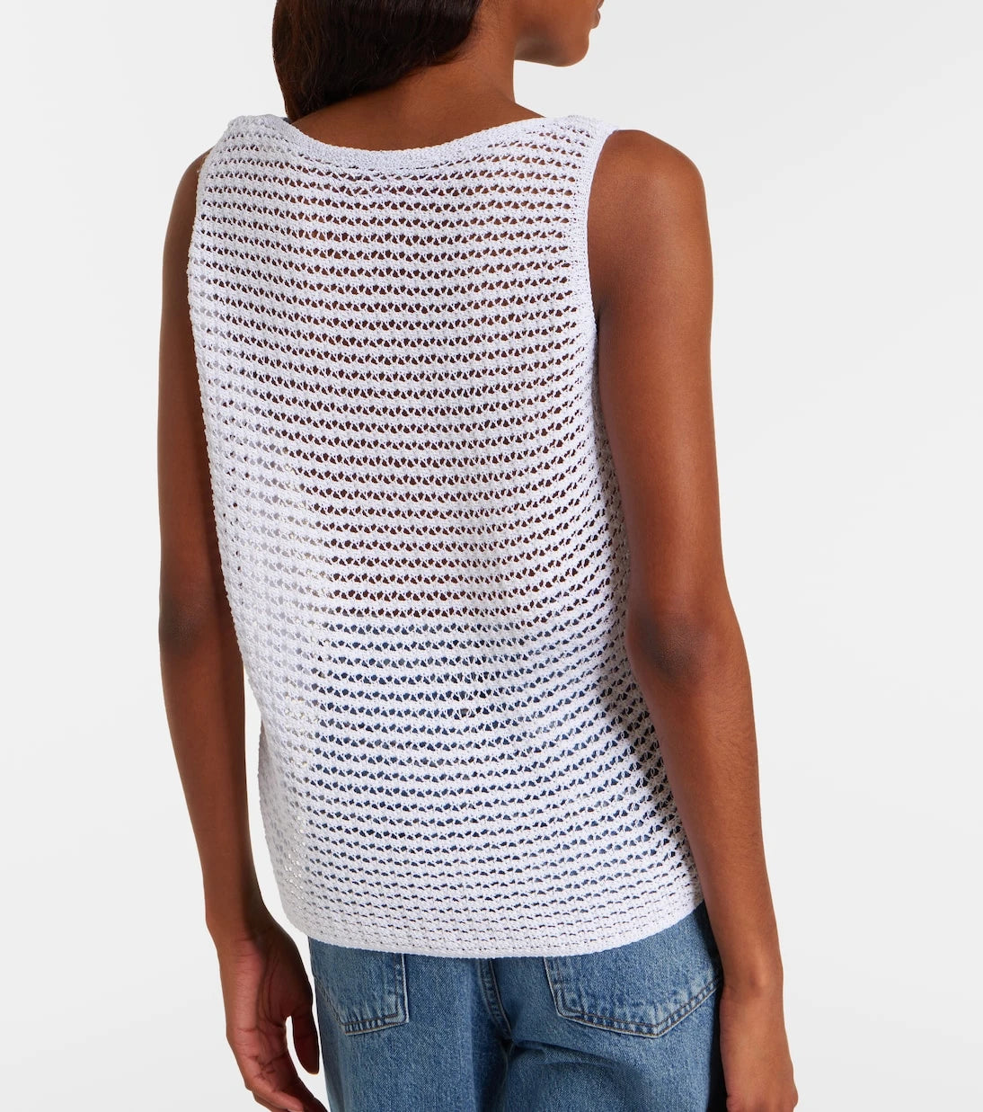 Vince - Crochet cotton-blend top