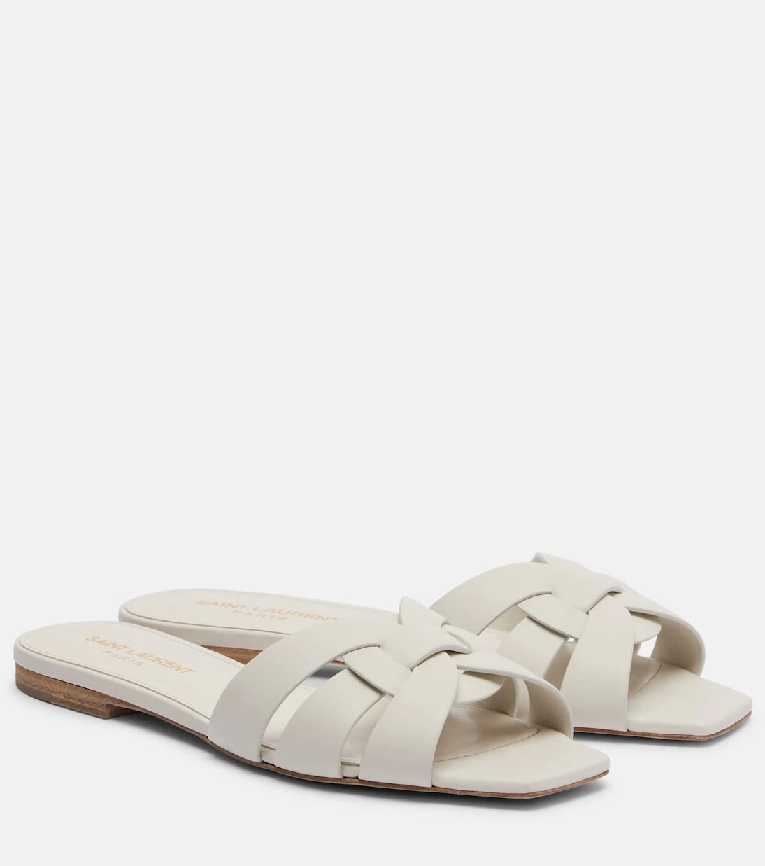 Saint Laurent - Tribute leather sandals