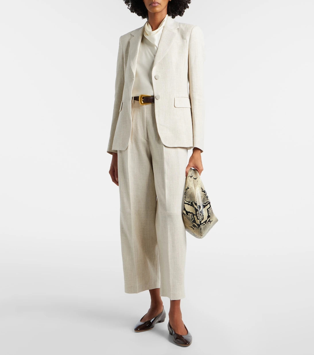 Altuzarra - Fenice linen-blend blazer