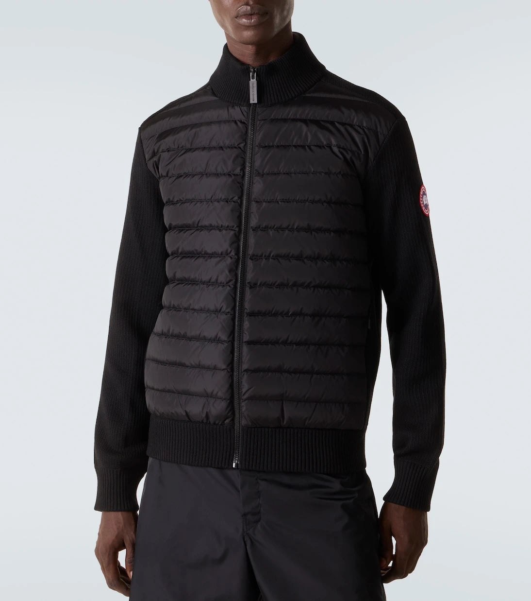 Canada Goose - جاكيت HyBridge المحبوك بالريش