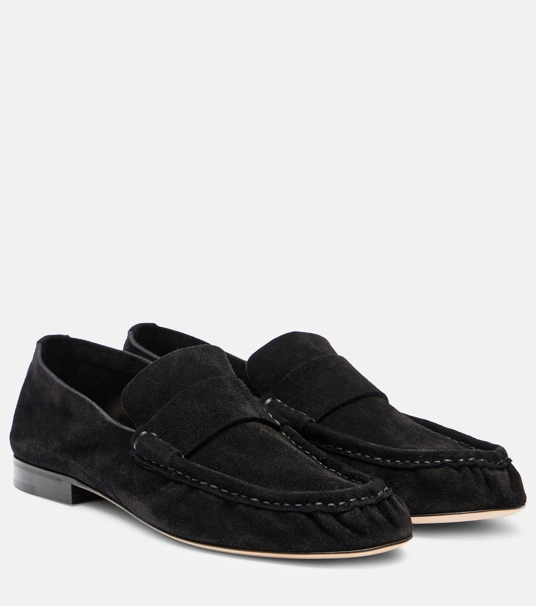 The Row - Suede loafers