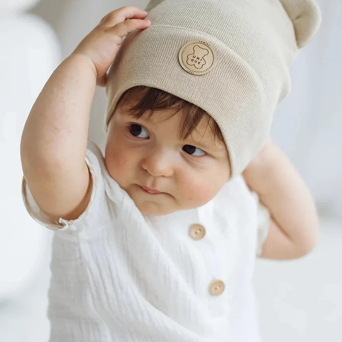 Jamiks шапка beanie за деца от памук VINCENTS