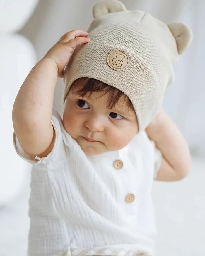 Jamiks pamuklu çocuk beanie şapka VINCENTS