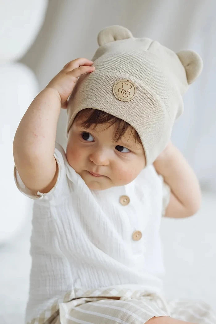 Jamiks шапка beanie за деца от памук VINCENTS