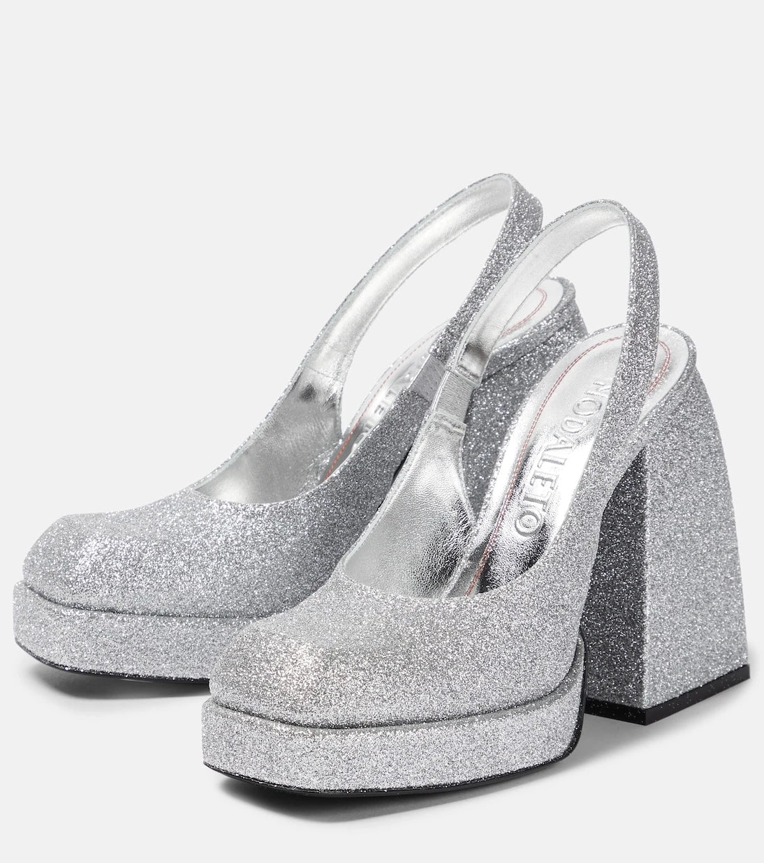 Nodaleto - Bulla Jill glitter platform pumps