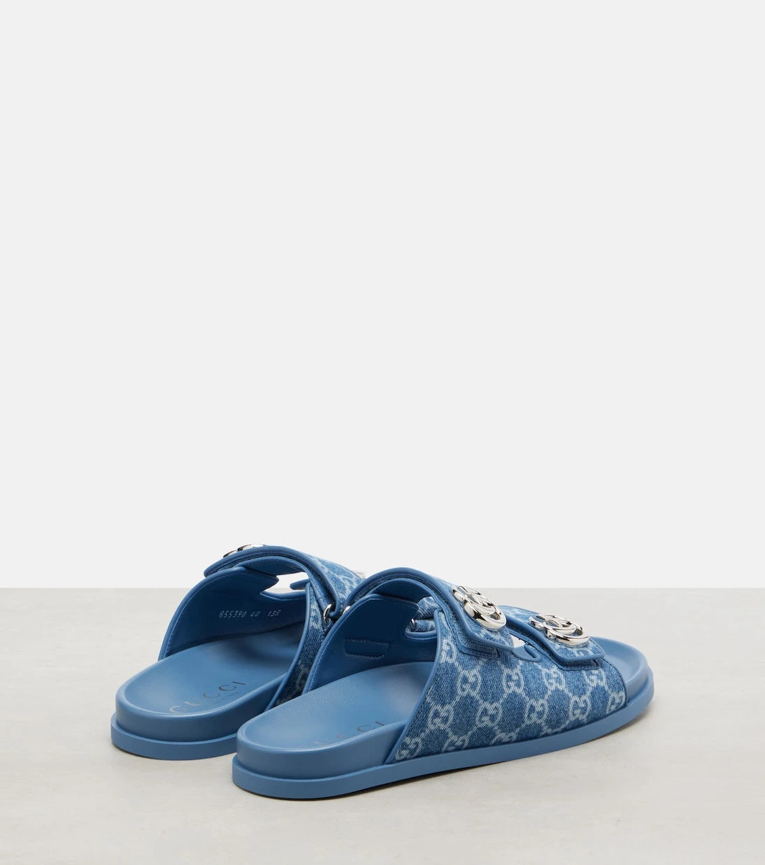 Gucci - GG denim sandals
