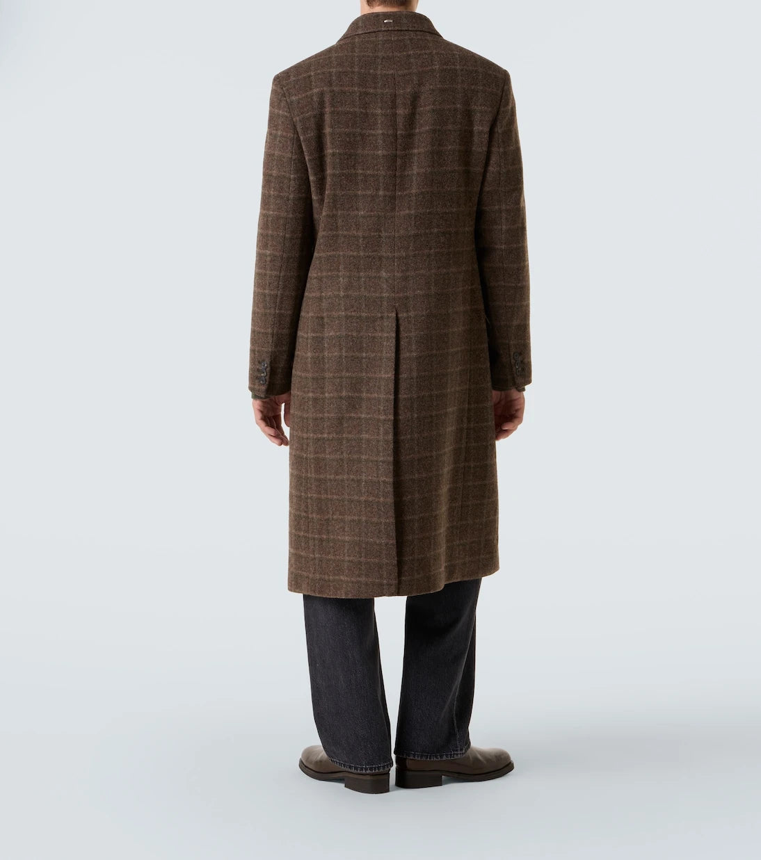 Our Legacy - Whale checked virgin wool coat