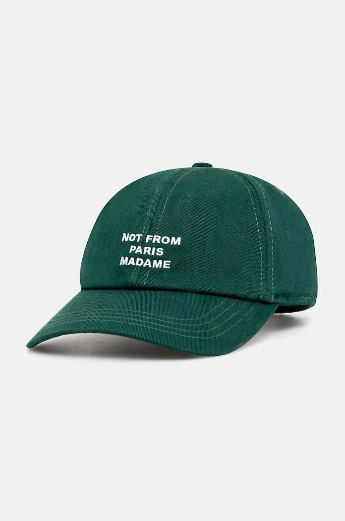 Памучна шапка с козирка Drôle de Monsieur La Casquette Slogan