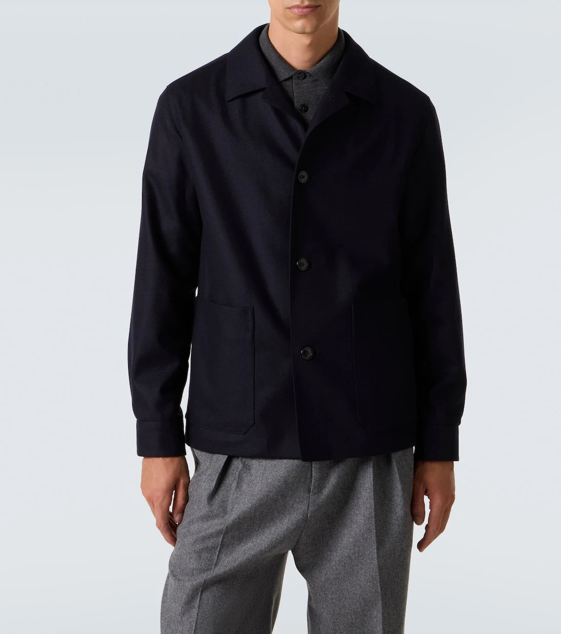 Zegna - Wool overshirt